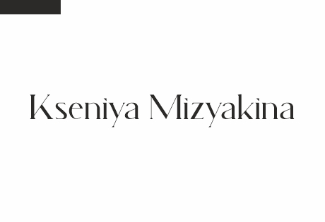 Kseniya Mizyakina / Photo & Video